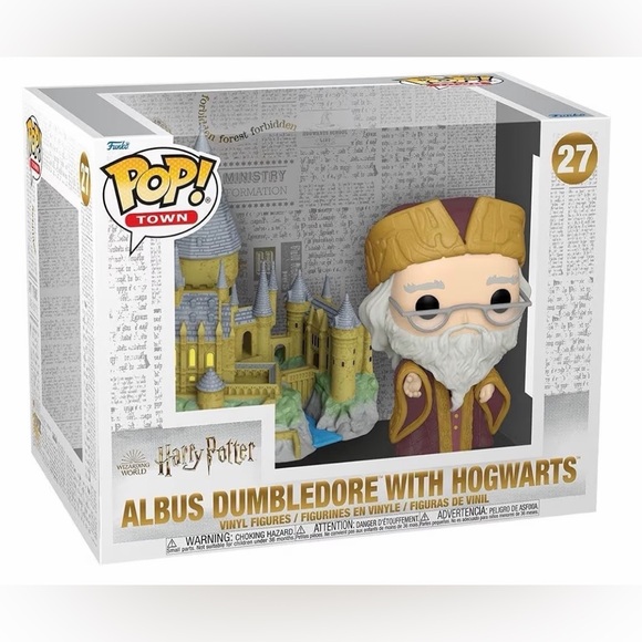Funko Other - Funko Pop! town -27-Albus Dumbledore with Hogwarts